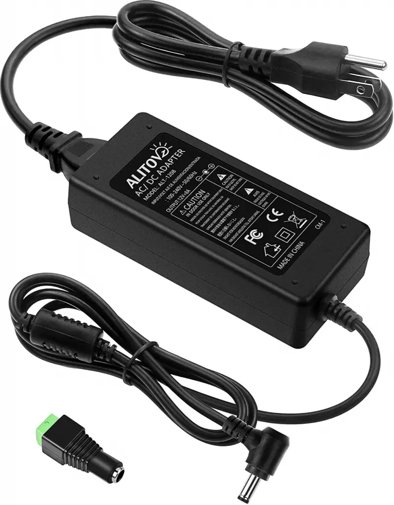 A 12V adapter