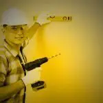 How to screw or drill into concrete without a Hammer Drill