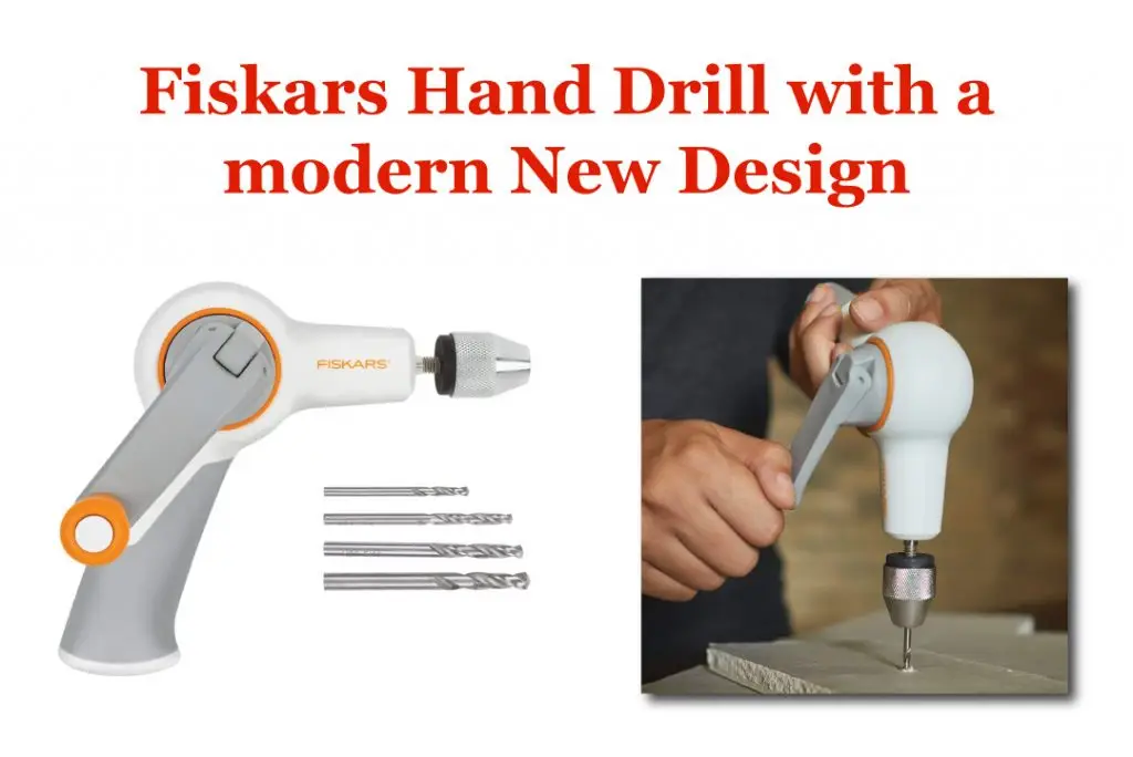 Fiskers Hand Drill for drilling into wood wood