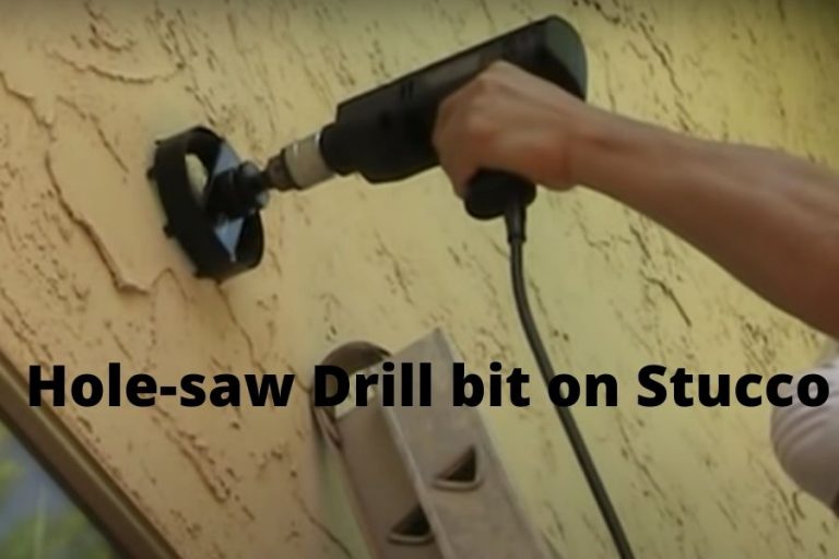 How to drill into stucco? TC Tools