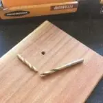 How to drill oak wood