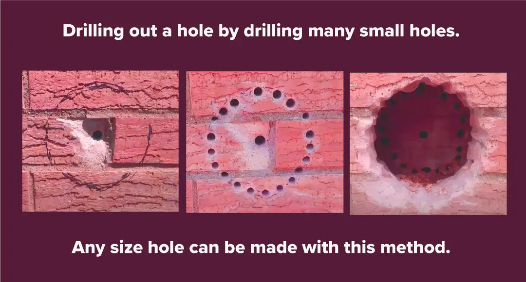 How To Drill Into Bricks For Range Vent? TC Tools