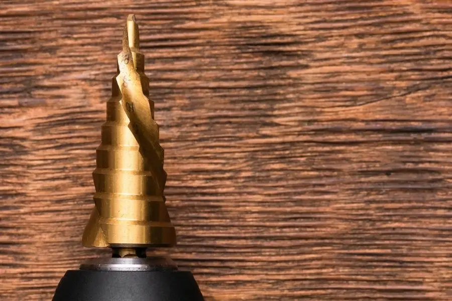 use a step drill bit