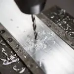drilling into metal