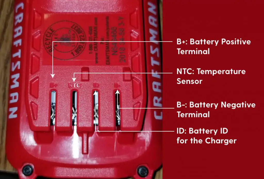 Craftsman Battery Terminals Identification