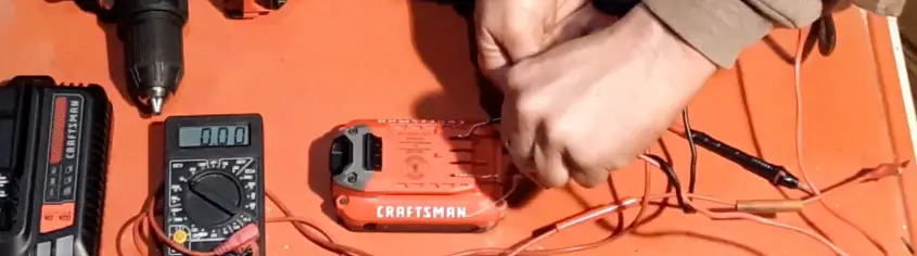 Charging a Craftsman Battery without Charger