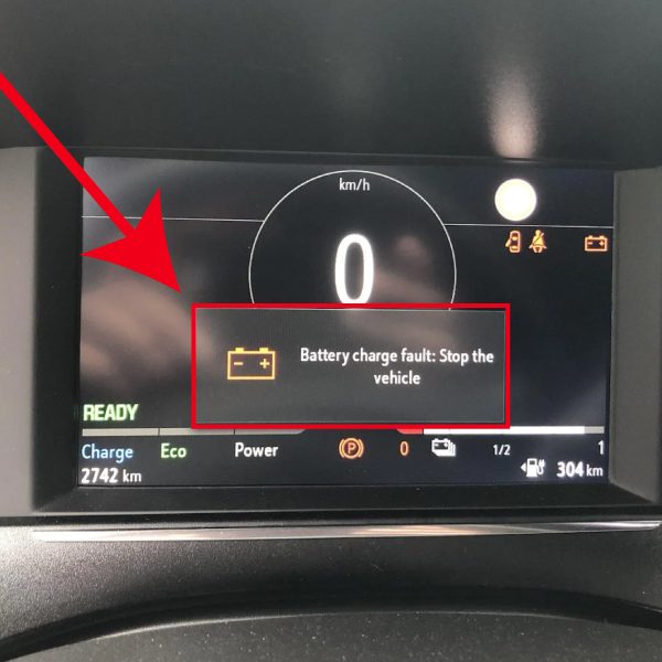 battery discharge warning kia
