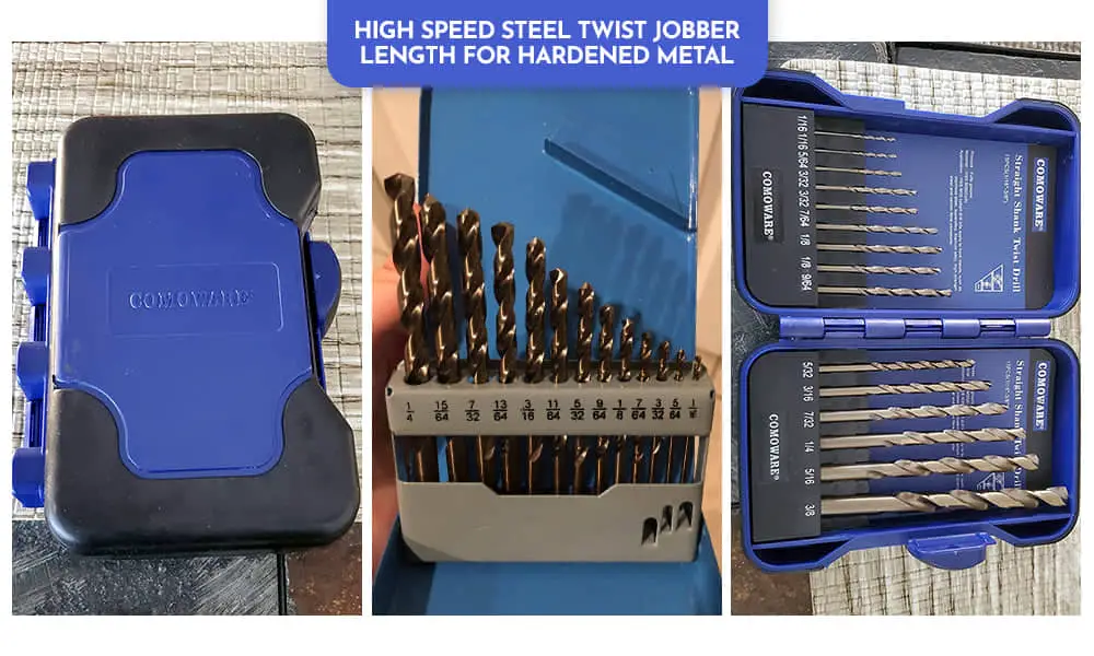 Comoware Cobalt Drill Bit Set 