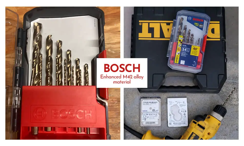 Bosch M42 Cobalt Drill Bit Set