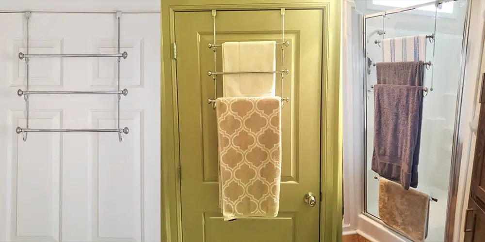 iDesign Over the Door Towel Rack 