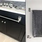 No Drill Towel Bar and Holder For Glass Tiles