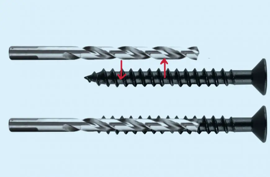 How to determine the correct bit size/diameter for Screw?