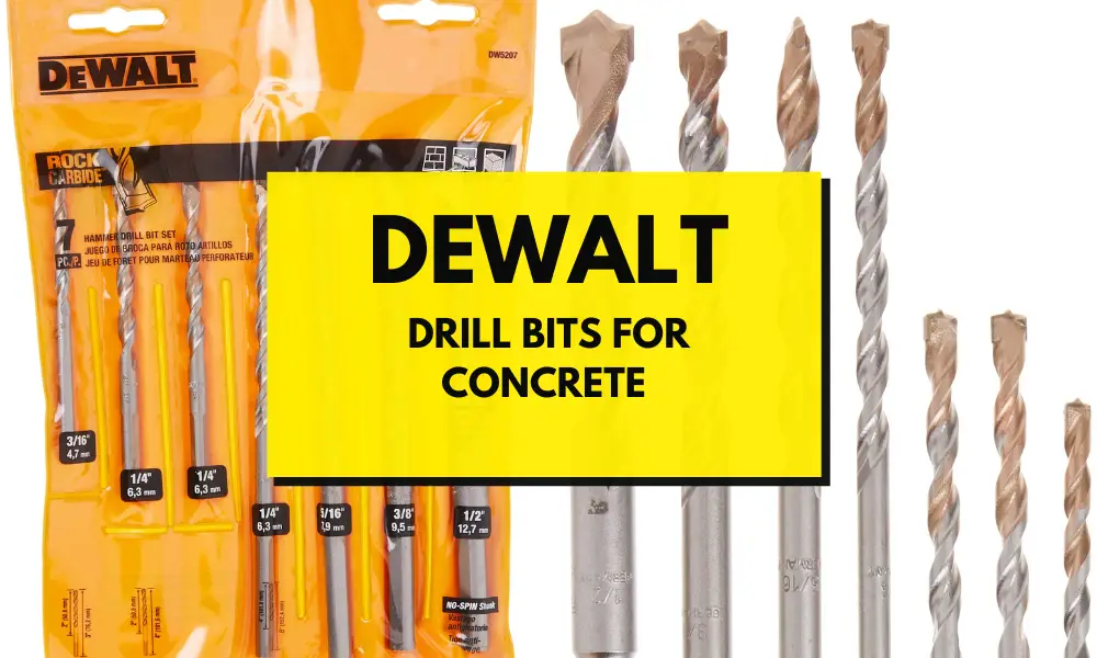 DeWalt Carbide Drill Bits are also one of the bits that allow DIY'rs and masons a chance to make more and less 2" wide holes in concrete. 