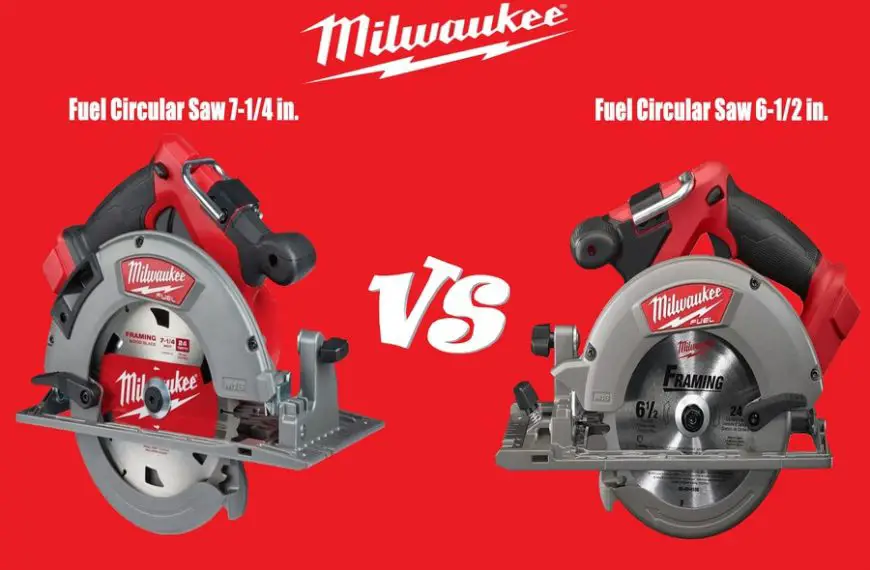 Milwaukee FUEL Circular Saw 7-1/4 vs 6-1/2