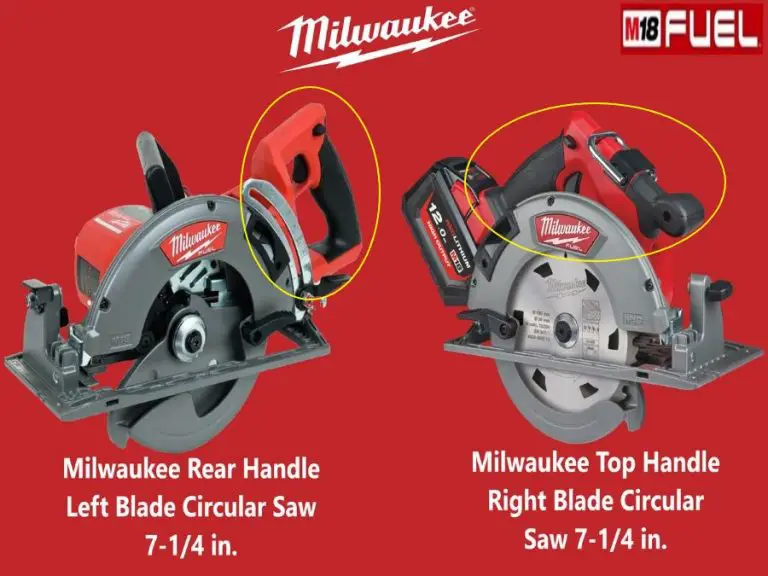 Milwaukee FUEL Circular Saw 71/4 vs 61/2 TC Tools