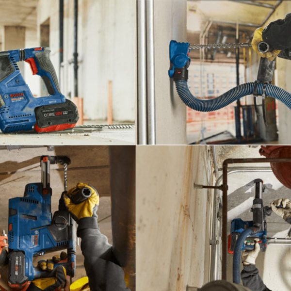 Bosch Launches New Cordless Rotary Hammers and Chisels