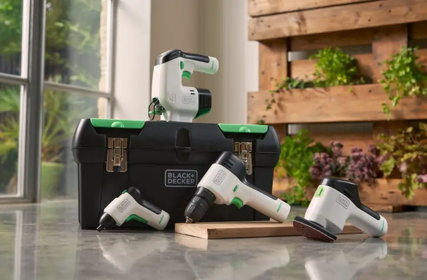 BLACK+DECKER® introduces reviva™, their inaugural sustainably-driven power tool range, to retail stores