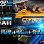 DEWALT Introduces POWERSTACK™ 20V MAX 5Ah Battery with Revolutionary Pouch Cell Technology