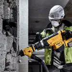 DEWALT® launched two cordless hammers at the World of Concrete debut – the 60V MAX* 27 lbs. Cordless SDS MAX Chipping Hammer and the 60V MAX* 38 lbs. Cordless 1-1/8 HEX Breaker Hammer