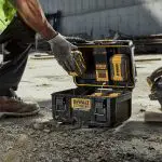 DEWALT® launched 60V MAX* 7-9 in. Large Angle Grinder at the World of Concrete debut