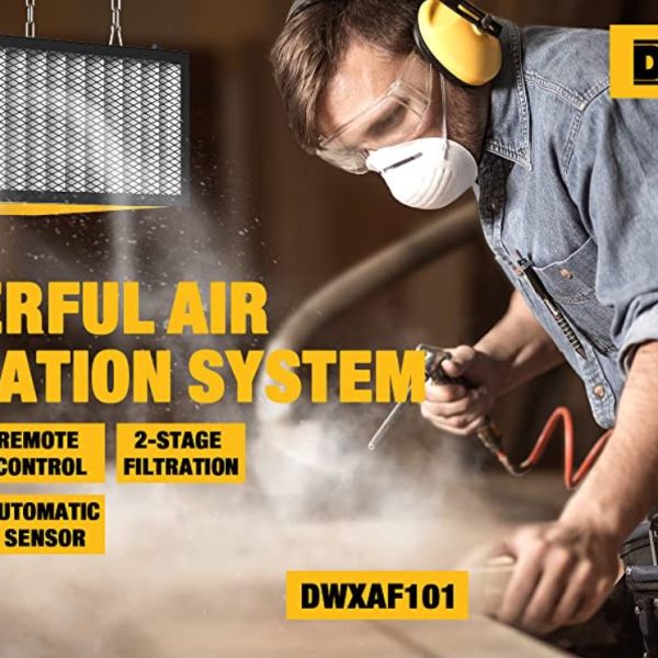 Dewalt Launched New Air Filter for Woodworking